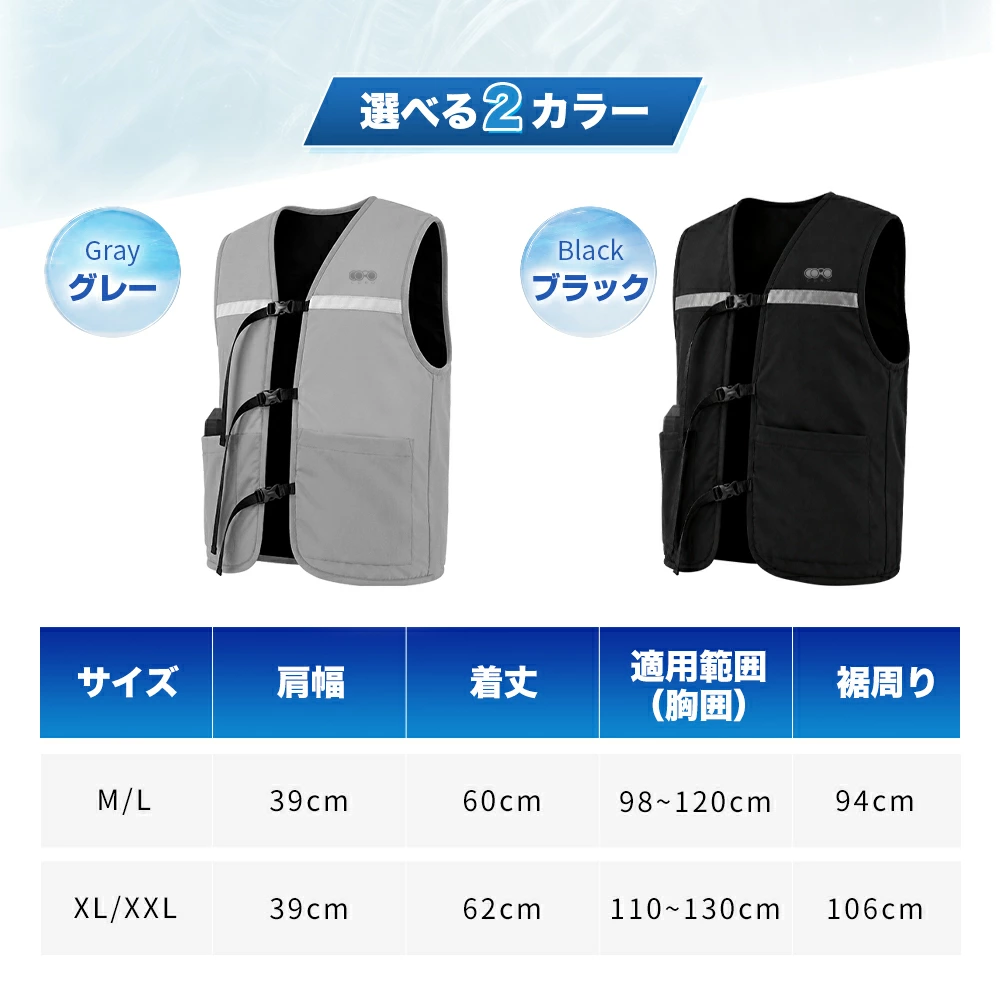 CORO ペルチェ水冷服 冷却ベスト 水冷服 ペルチェ素子式【当日出荷・40